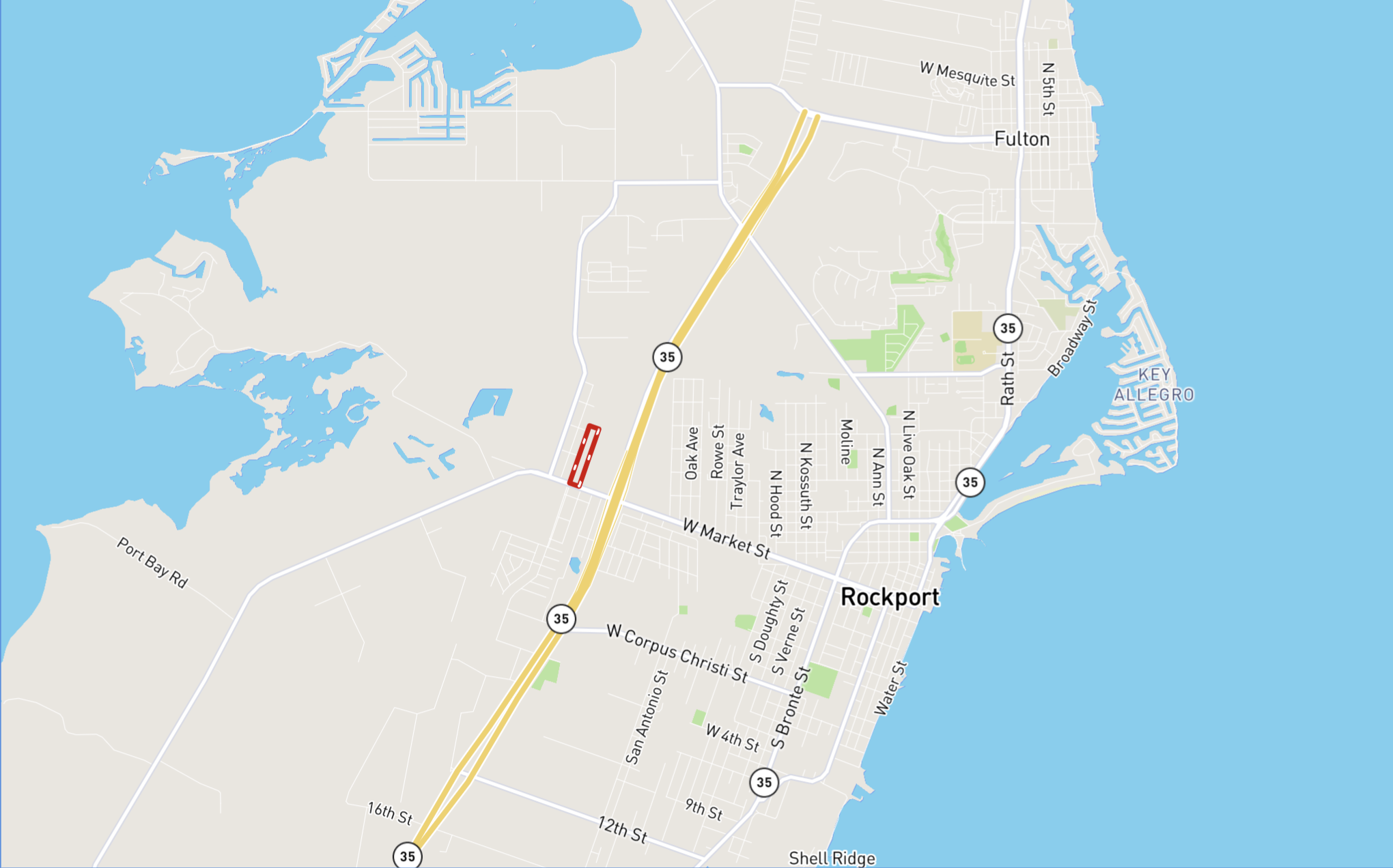 2020 West Market Street, Rockport Map Image 3